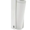 Frein de rétention force 60 N en aluminium anodisé blanc pour porte jusquà 40 KG