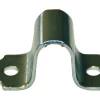 Gache pour pêne rond à visser ø12 mm - acier zingué blanc