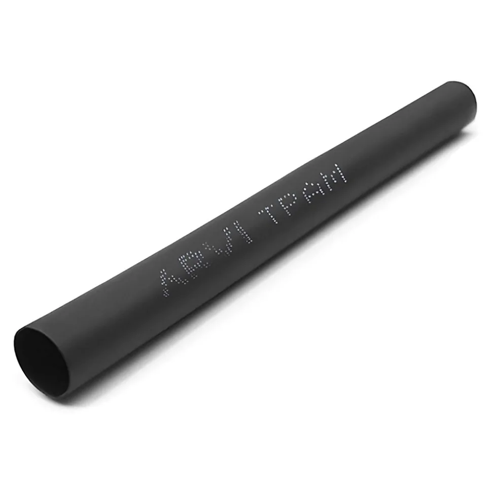 Gaine Thermorétractable - 30/15mm - Noir - Longueur 1m - Restreint 2:1 - Paroi Fine - Arvi Tpam-30.0-pt