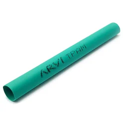 Gaine Thermorétractable - 20/10mm - Vert/jaune - Longueur 1m - Restreint 2:1 - Paroi Fine - Arvi Tpam-20.0-v/a