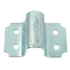 Gâche à pattes pour verrou diamètre 14mm zingué bichromaté - JARDINIER MASSARD - 9501142