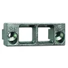 Gâche triangle double jeu de 12 mm rainure 7/8x4mm - FERCO - E-16678-01-0-1