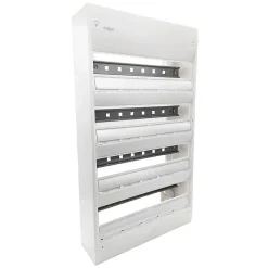 Gd418 - Coffret électrique 4 Rangées De 18 Modules - Hager Gamma 625x355x103mm - Bornier Automatique