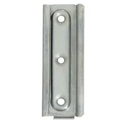 2 Glissières dosseret Acier zingué 95 x 43 mm