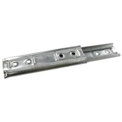 2 Glissières dosseret Acier zingué 150 x 43 mm