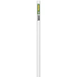 Goulotte décorative demi-ronde blanche auto-adhésive D-Line 16 x 8 mm, 1 m