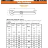 Goupille Fendue Acier zingué 2.5X36 - 200 pièces