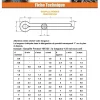 Goupille Fendue Acier zingué 6.3X71 - 30 pièces