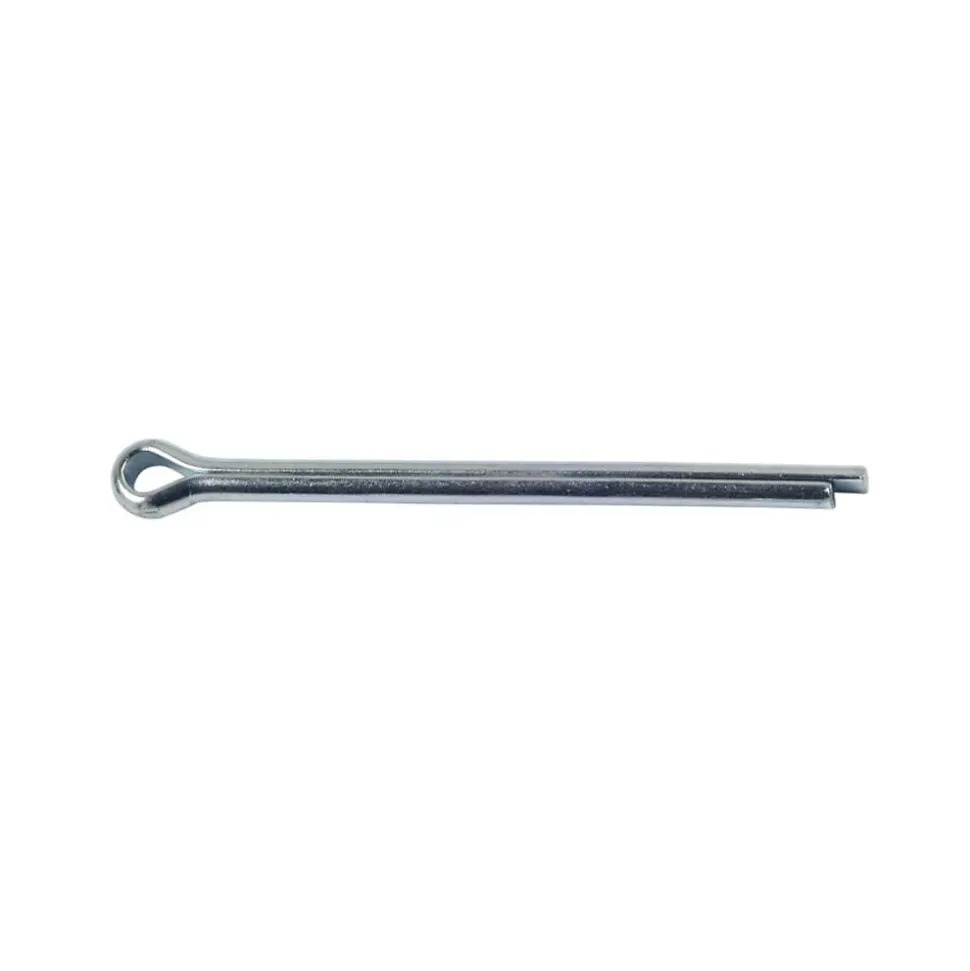 100 Goupilles Fendues D. 5 x 40 mm - DIN 94 - Zingué blanc - D-Work