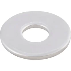 Grandes rondelles plates en acier inoxydable A4 ø 5mm - 10 pièces