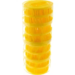 Grillage avertisseurs jaune, L.25 x l.0,3 m