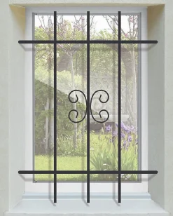 Grille de Defense Bidard pour Fenetre H 75 cm x L 120 cm (côte tableau)