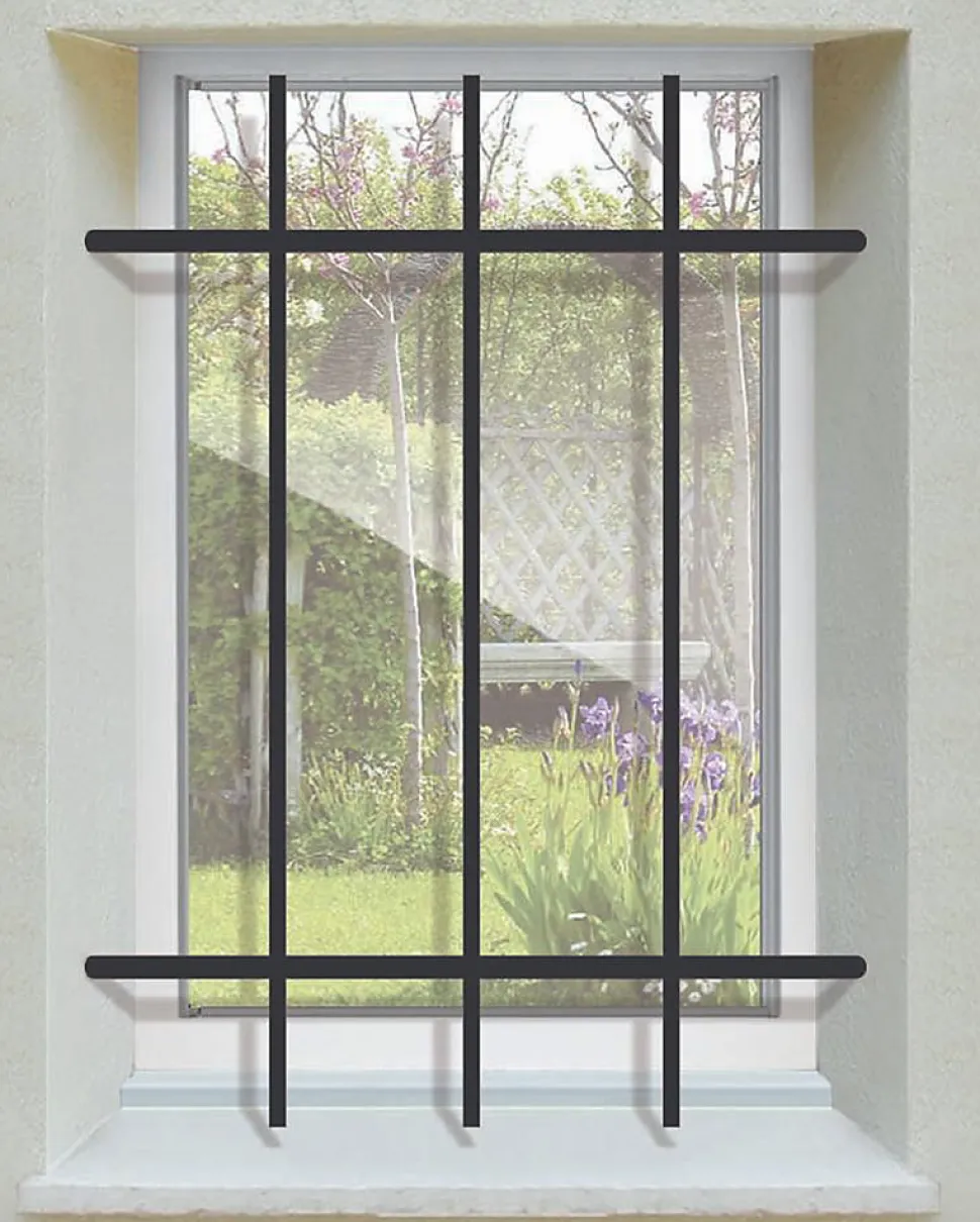 Grille de Defense Close pour Fenetre H 65 cm x L 120 cm (côte tableau)