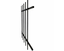 Grille de Defense DISTRI pour Fenetre H 95 cm x L 80 cm (côte tableau)
