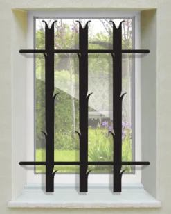 Grille de Defense Epis pour Fenetre H 75 cm x L 140 cm (côte tableau)