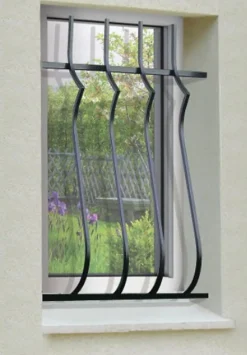 Grille de Defense Harmonie pour Fenetre H 65 cm x L 40 cm (côte tableau)