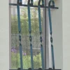 Grille de Defense Volute pour Fenetre H 45 cm x L 40 cm (côte tableau)