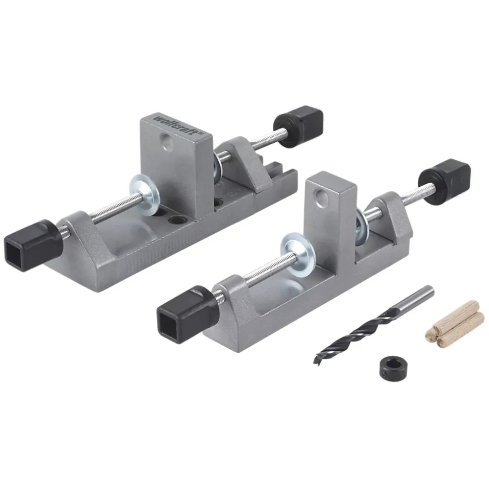 Guide de perçage et d'assemblage de tourillons Ø6/8/10 mm, Wolfcraft