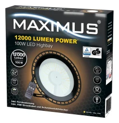 Highbay rond Maximus M-HV-HBY-009 - 12000lm