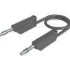Hirschmann MLN 200/2,5 GR Cordon de mesure banane 2 m 32 A gris