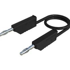Hirschmann Test & Measurement CO MLN 150/2,5 - Cordon de mesure banane 1500 mm, 32 A, accessoire de mesure pour électricien.