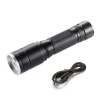 HUNTER : Lampe torche LED rechargeable 5W avec fonction zoom.