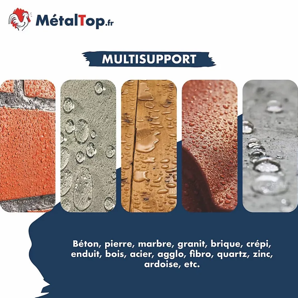 Hydrofuge Facade - Metaltop - Incolore - Pot 1L