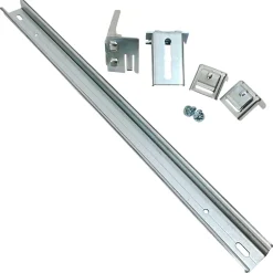 48013 Ide - Kit Rail Din 24 Modules Pour Coffret Atlantic Ide + Support De Fixation