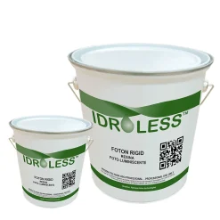 Idroless Foton Rigid (1kg, A+B) - Résine photoluminescente bicomposante pour le marquage des chemins, escaliers, garages, etc.