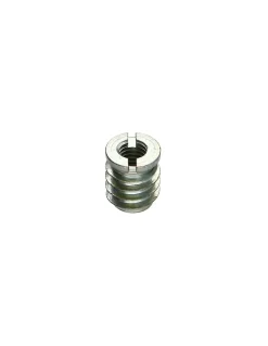 Insert fileté bois fendu Acier zingué M8 14X17 - 10 pièces