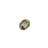 Insert fileté bois fendu 13X15 M6 Acier zingué - 30 pièces