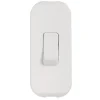 Interrupteur à bascule 2 A 250 V coupure bipolaire à touche de couleur blanc - LEGRAND - 040192