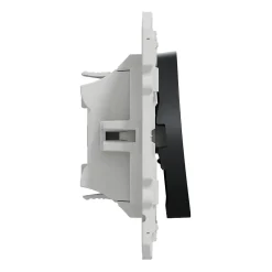 Interrupteur commande VMC 2 boutons à vis Schneider Electric Odace anthracite