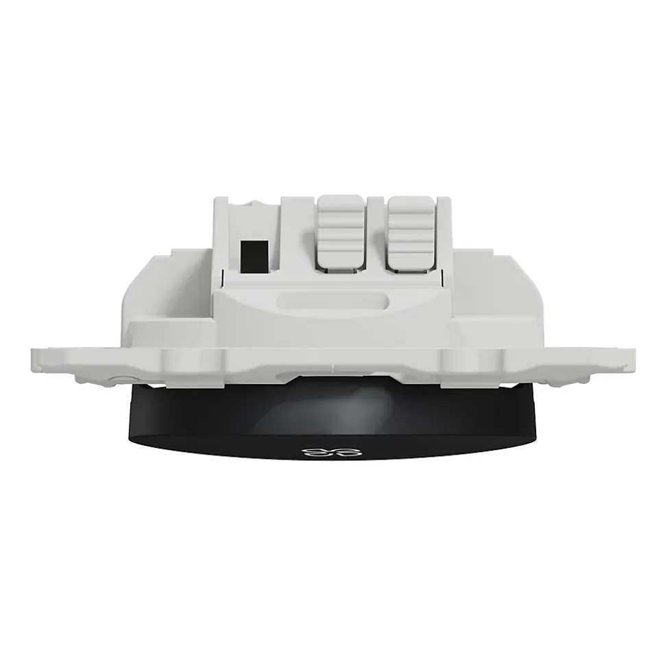 Interrupteur commande VMC 2 boutons à vis Schneider Electric Odace anthracite