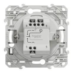 Interrupteur commande volet-roulant 3 boutons Schneider Electric Odace blanc