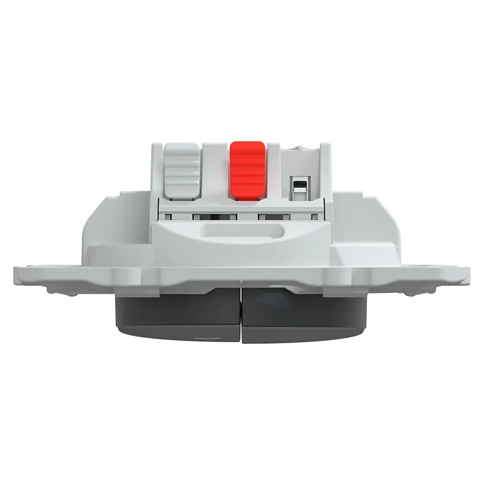 Interrupteur commande volet-roulant 2 boutons Schneider Electric Ovalis anthracite