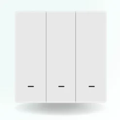 Interrupteur connecté zigbee - 3 boutons - sans fil neutre