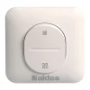 Interrupteur de commande chauffage/climatisation Aldes blanc