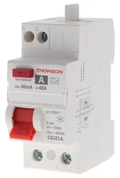 Interrupteur différentiel 40A/30mA type A Thomson