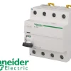 Interrupteur différentiel modulaire tétrapolaire Schneider Acti9 iID 63A / 300mA type AC