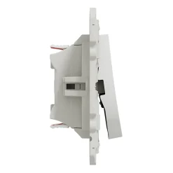 Interrupteur double va-et-vient connexion rapide à vis Schneider Electric Odace blanc