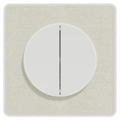 Interrupteur double va-et-vient connexion rapide à vis Schneider Electric Odace blanc