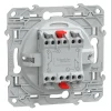 Interrupteur double va-et-vient Schneider Electric Ovalis blanc