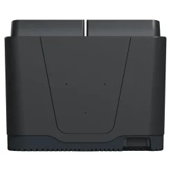 Interrupteur double va-et-vient étanche complet saillie Schneider Electric Mureva Styl anthracite