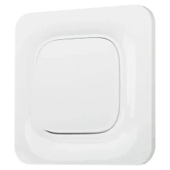 Interrupteur Jacobsen Kennet blanc complet, lot de 5
