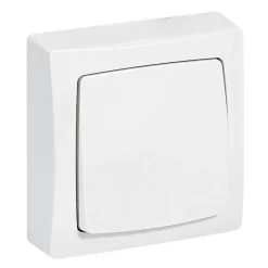 Interrupteur ou va-et-vient Legrand ALB2213WH blanc montage en saillie 10A 230 V