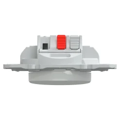 Interrupteur poussoir 10A Schneider Electric Ovalis blanc