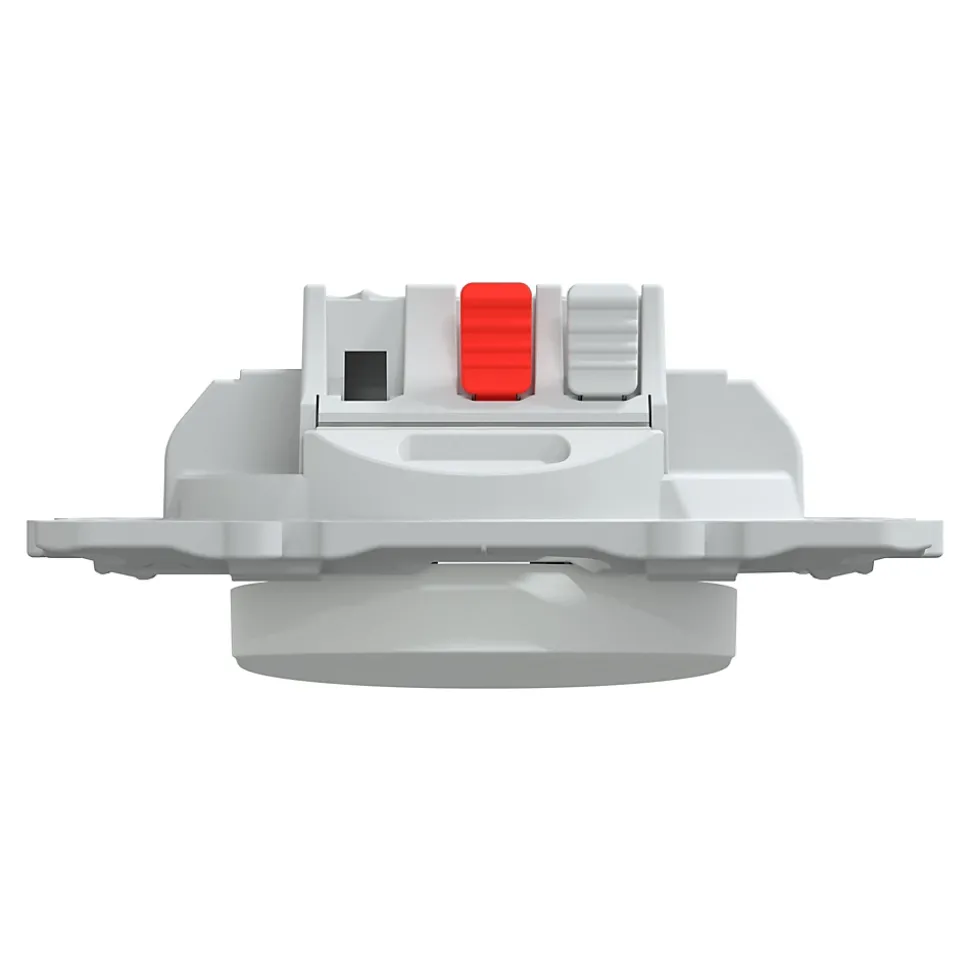 Interrupteur poussoir 10A Schneider Electric Ovalis blanc