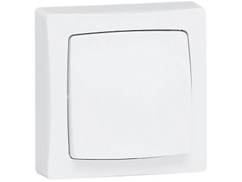 Interrupteur poussoir ASL Legrand blanc
