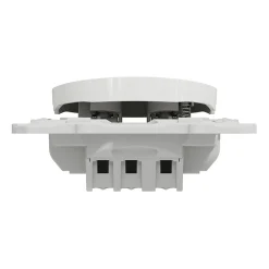 Interrupteur poussoir 10A à vis Schneider Electric Odace blanc